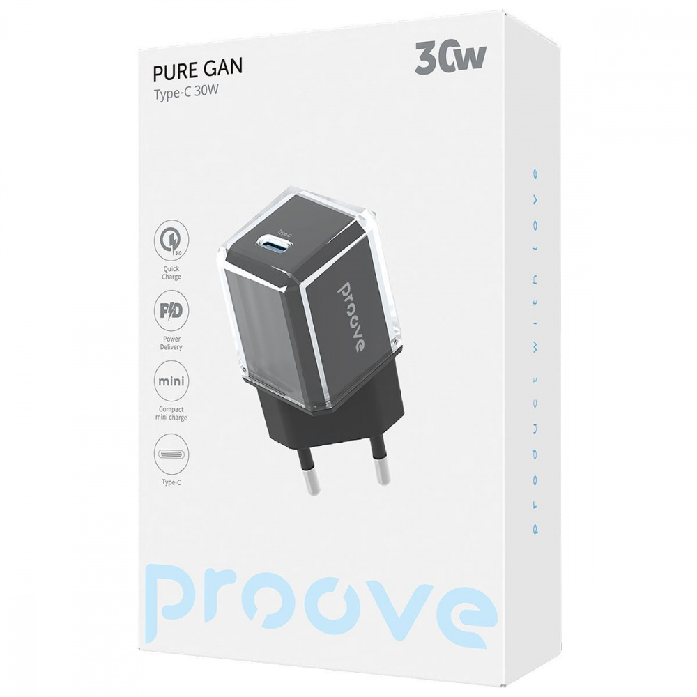 МЗП Proove Pure GaN 30W (Type-C) — Придбати в Україні - фото 1