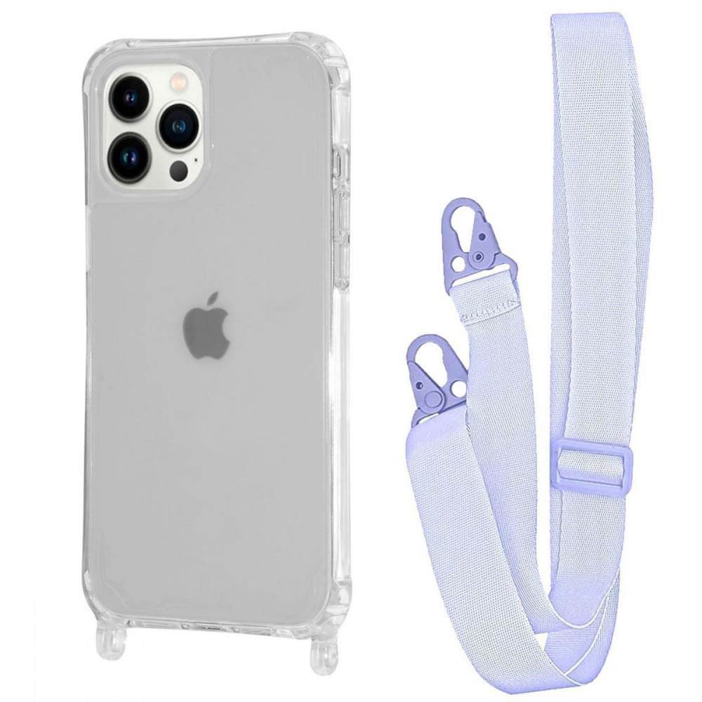 Чехол WAVE Clear Case with Strap iPhone 15 Pro - фото 7