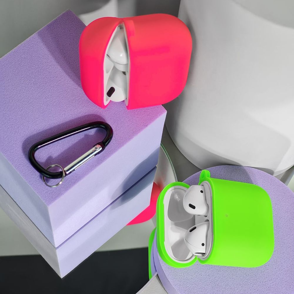 Чехол Silicone Case Full for AirPods 1/2 - фото 6