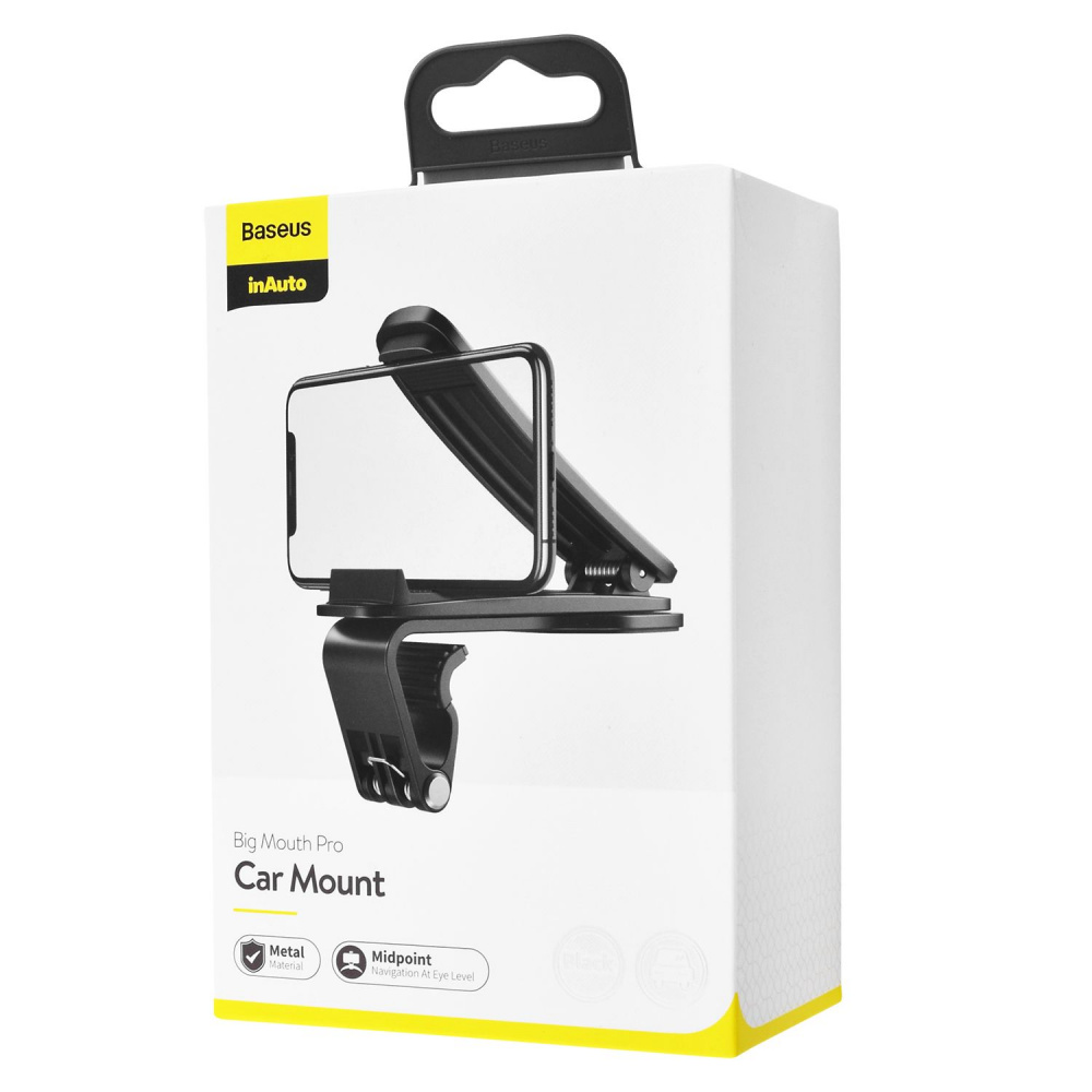 Автомобільний тримач Baseus Big Mouth Pro Car Mount — Придбати в Україні
