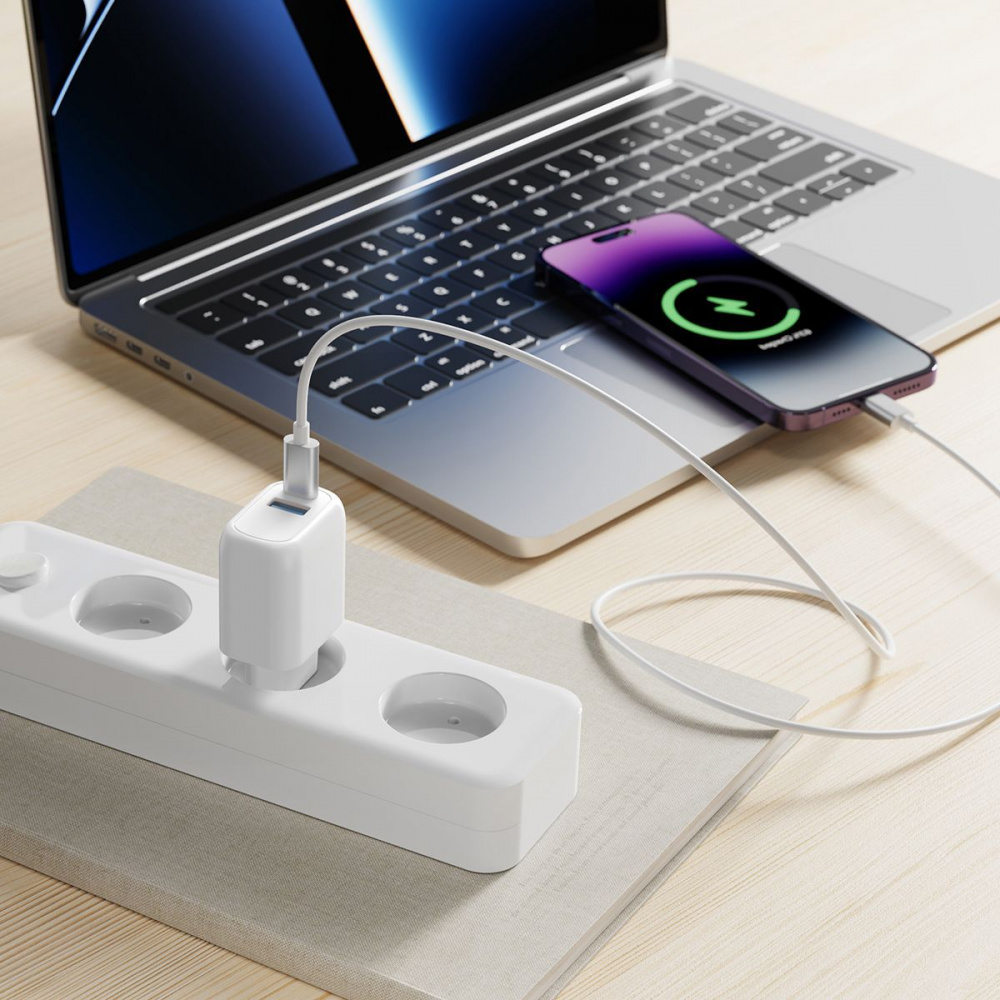 МЗП Proove Silicone Power Plus 30W (Type-C + USB) — Придбати в Україні - фото 1