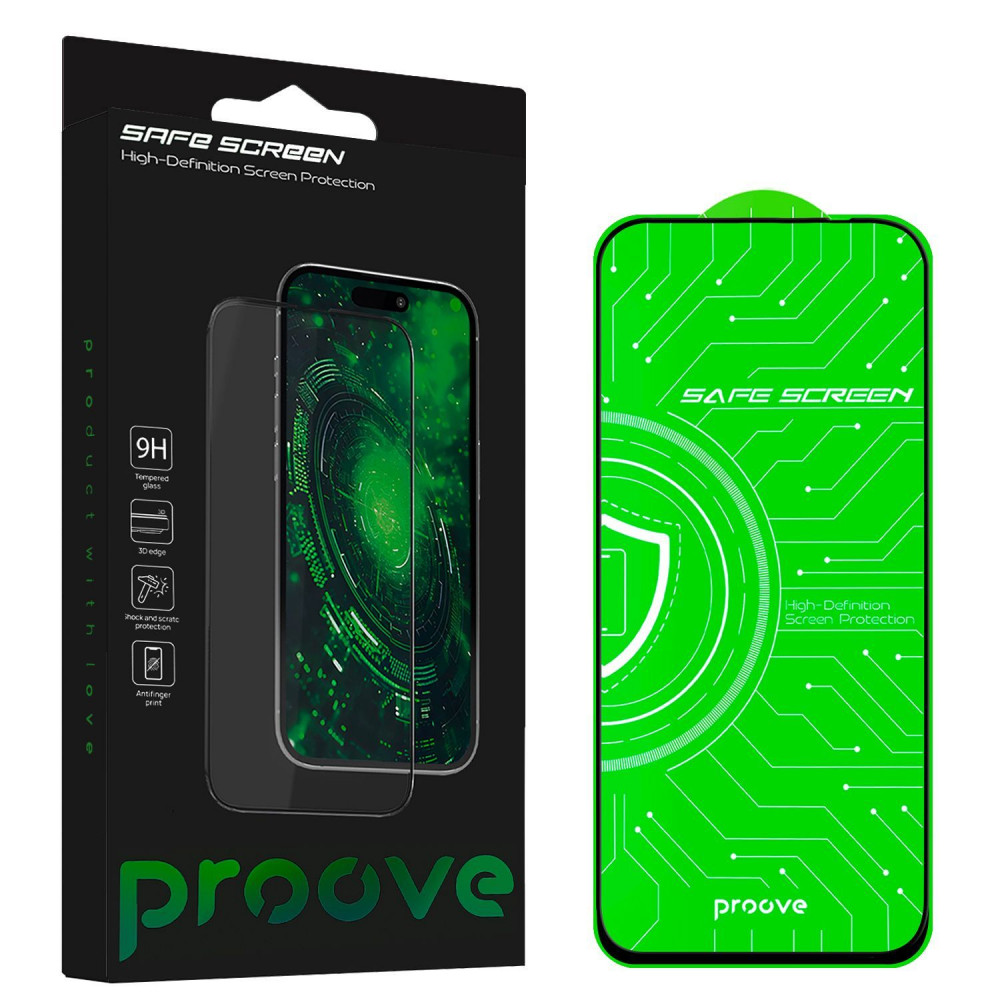Защитное стекло Proove Safe Screen Xiaomi Redmi Note 13/ Note 13 Pro/ Xiaomi 13T/Poco X6 (1pcs) - фото 6