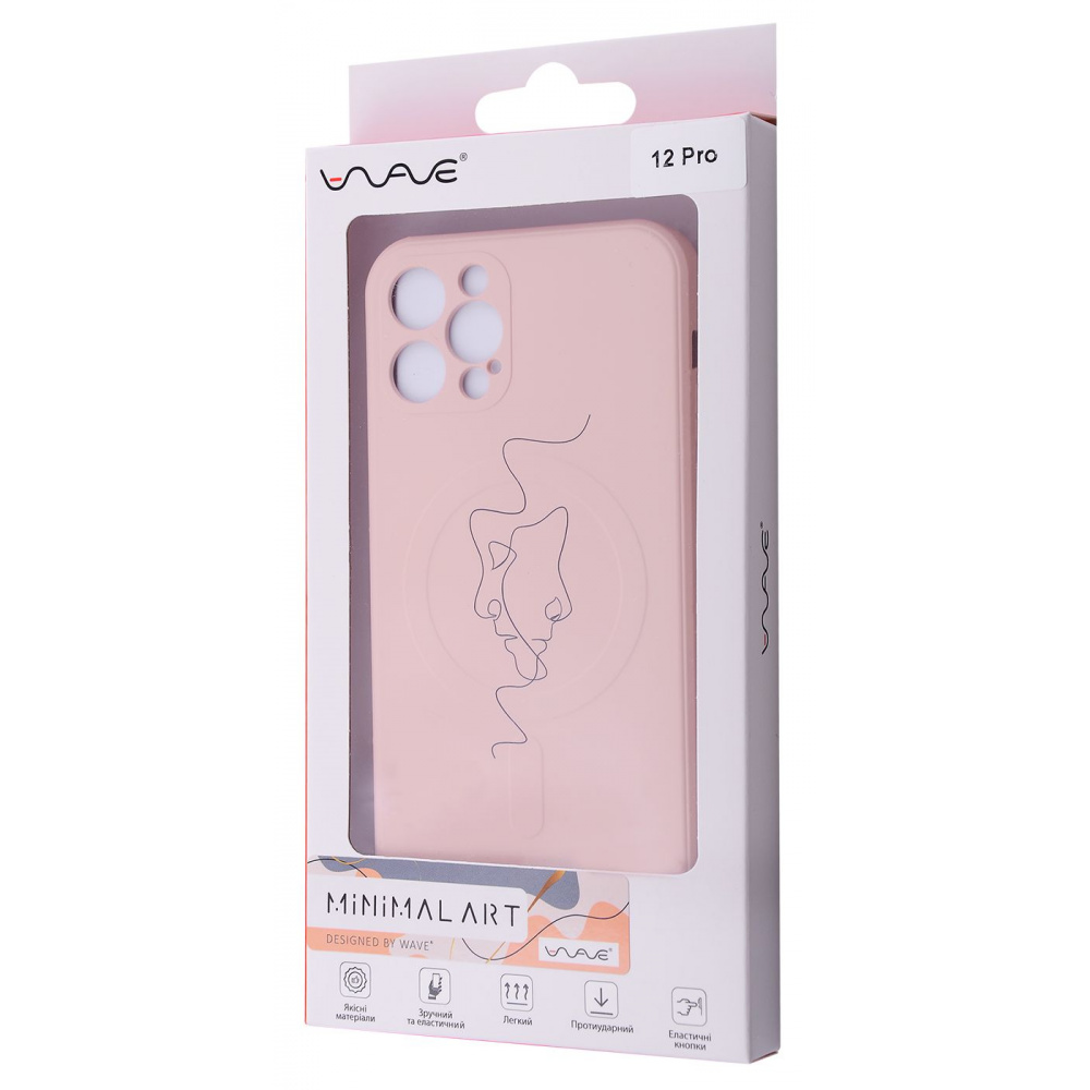 Чехол WAVE Minimal Art Case iPhone with MagSafe 12 Pro - фото 1