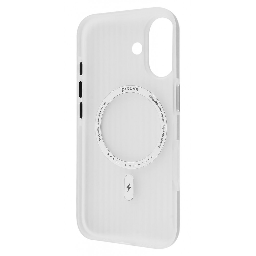 Чехол Proove Astro Case with Magnetic Ring iPhone 17 white (PCASIP170014) Белый на картинке №3