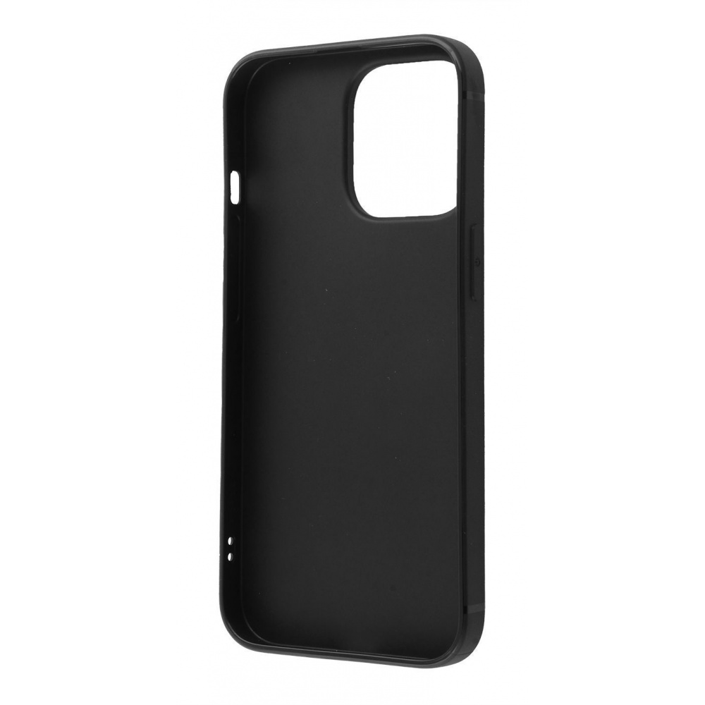 Чехол Силикон 0.5 mm Black Matt iPhone 13 Pro Max - фото 1