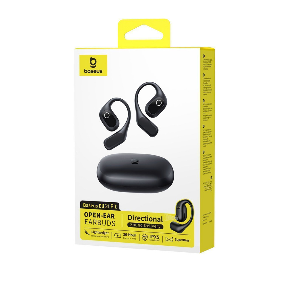 Бездротові Навушники Baseus Eli 2i Fit Open-Ear True — Придбати в Україні - фото 1