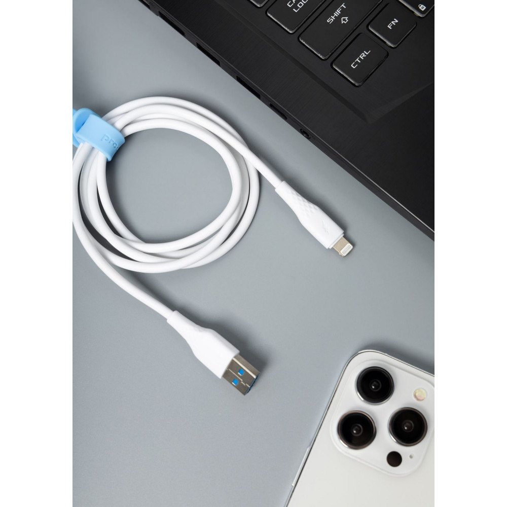 Кабель Proove GridLine USB to Lightning 2.4A (1m) - фото 5