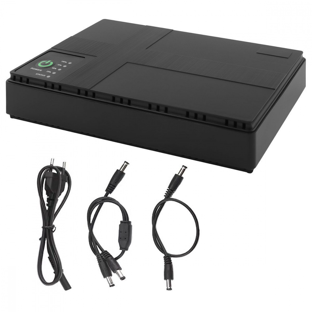 Портативне джерело безперебійного живлення DC UPS 10400mAh — Придбати в Україні - фото 4