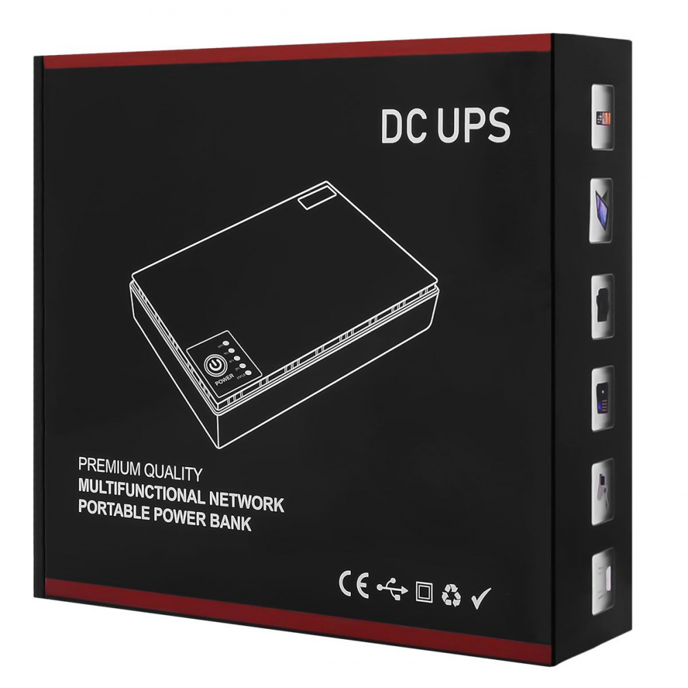 Портативне джерело безперебійного живлення DC UPS 10400mAh — Придбати в Україні