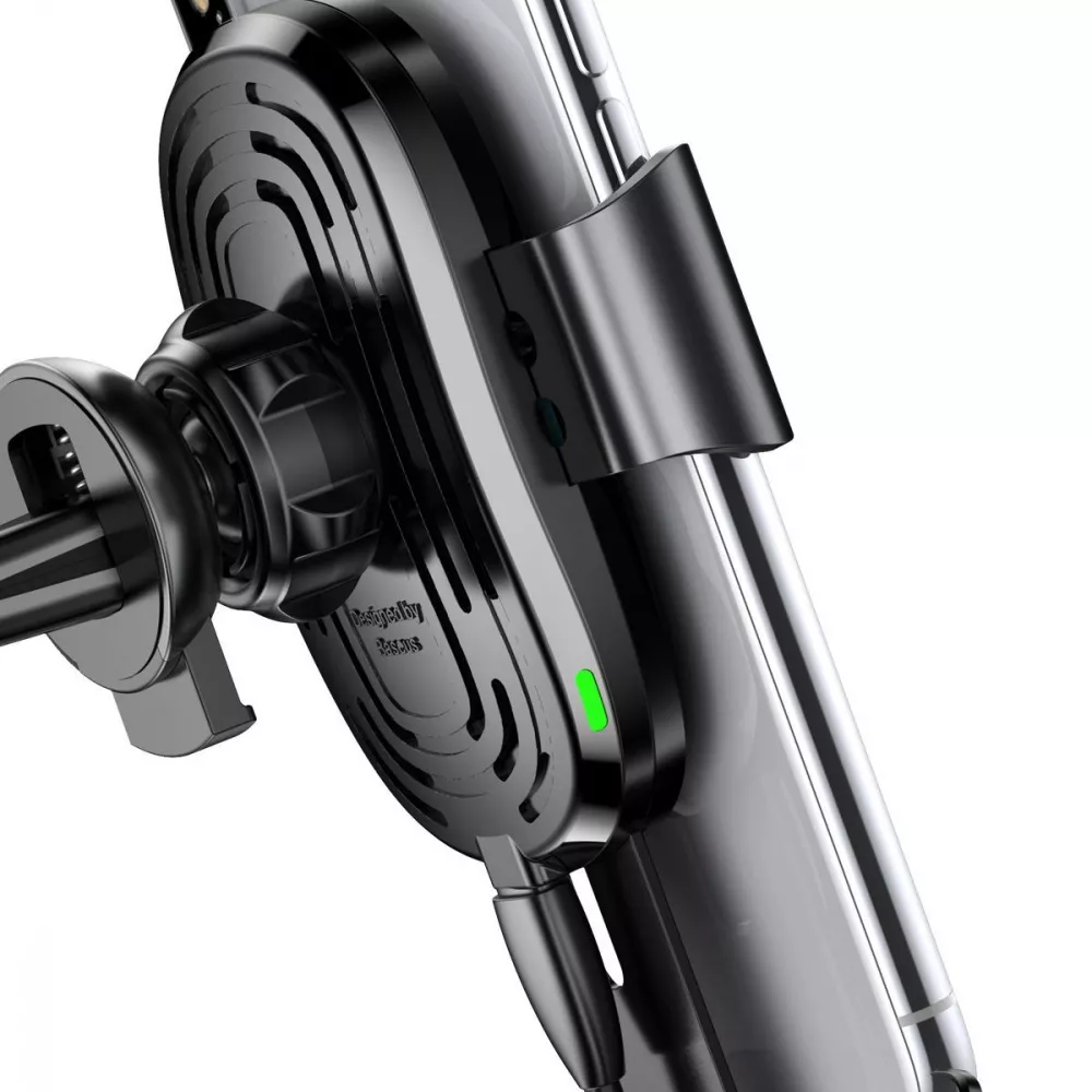 Автодержатель с Беспроводной Зарядкой Baseus Gravity Car Mount (Air Outlet Version) 1.67A 10W - фото 6