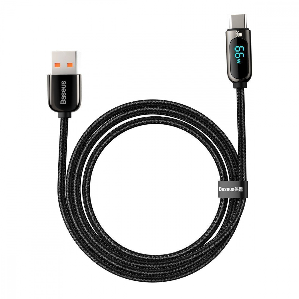Кабель Baseus Display Fast Charging Type-C 66W (1m) — Придбати в Україні