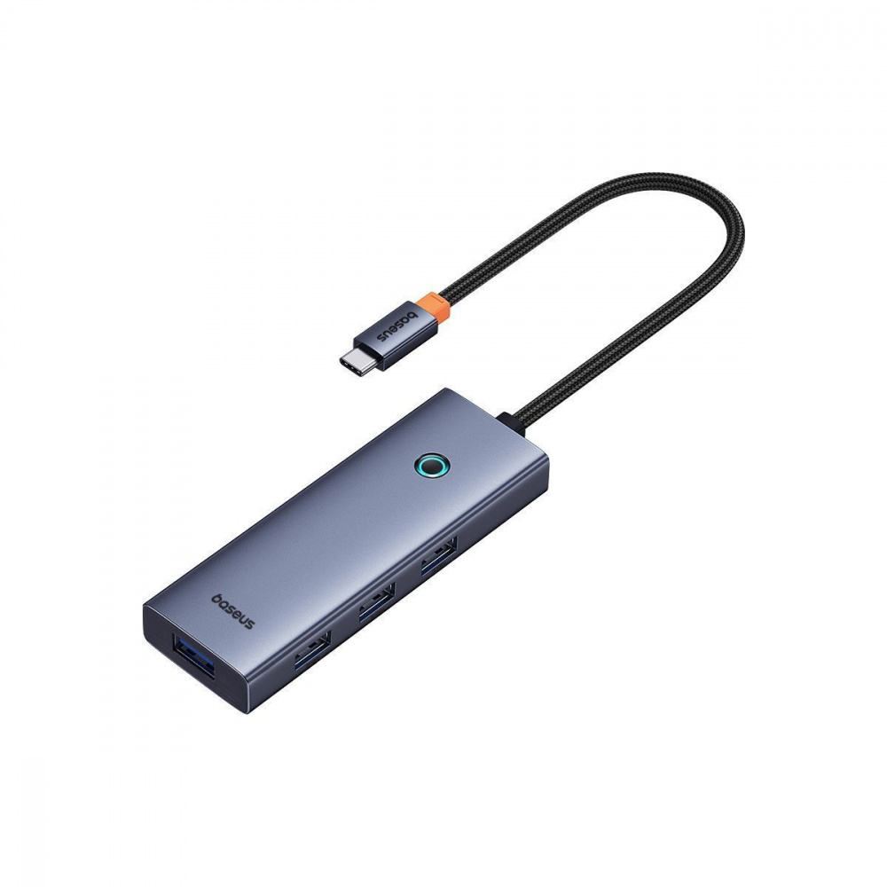 Type-C-Хаб Baseus UltraJoy Series 5-Port (Type-C to USB3.0*4 + PD*1) - фото 3