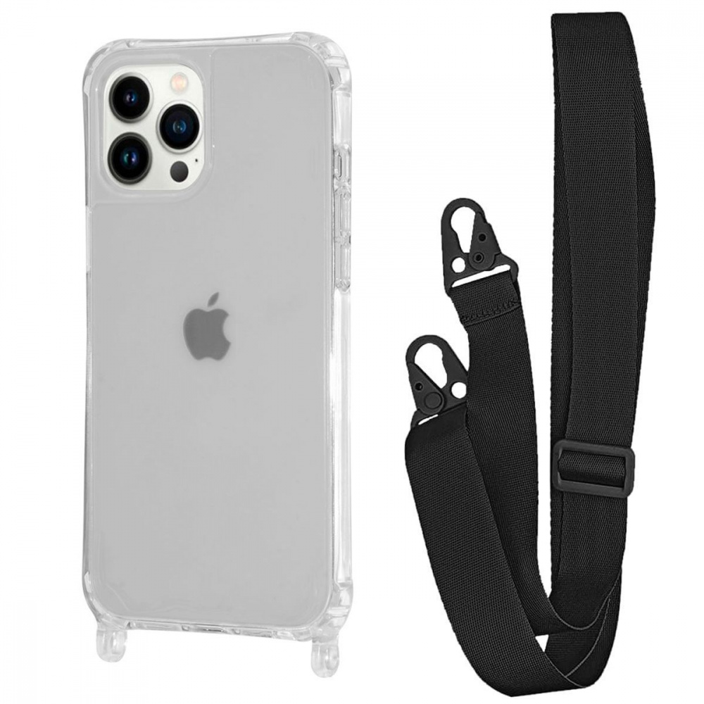 Чехол WAVE Clear Case with Strap iPhone 15 Pro - фото 7