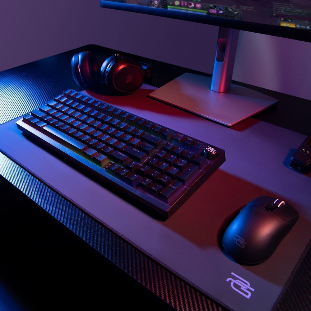 Беспроводная клавиатура Proove Gaming Slicker Pro (Ukraine Layout) white/purple (WKSLP0022417) Белый/фиолетовый на картинке №28