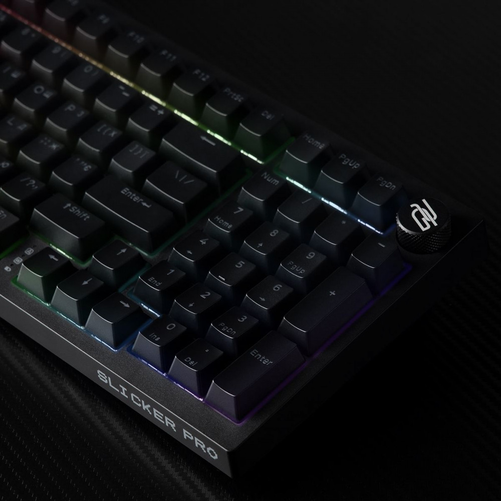 Беспроводная клавиатура Proove Gaming Slicker Pro (Ukraine Layout) white/purple (WKSLP0022417) Белый/фиолетовый на картинке №31