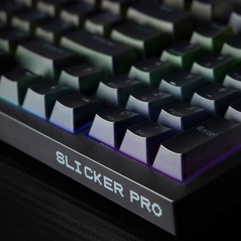 Беспроводная клавиатура Proove Gaming Slicker Pro (Ukraine Layout) white/purple (WKSLP0022417) Белый/фиолетовый на картинке №32
