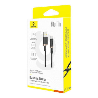 Купить Кабель Baseus Dura Series Fast Charging Type-C 60W (2m) 62626 - Ncase