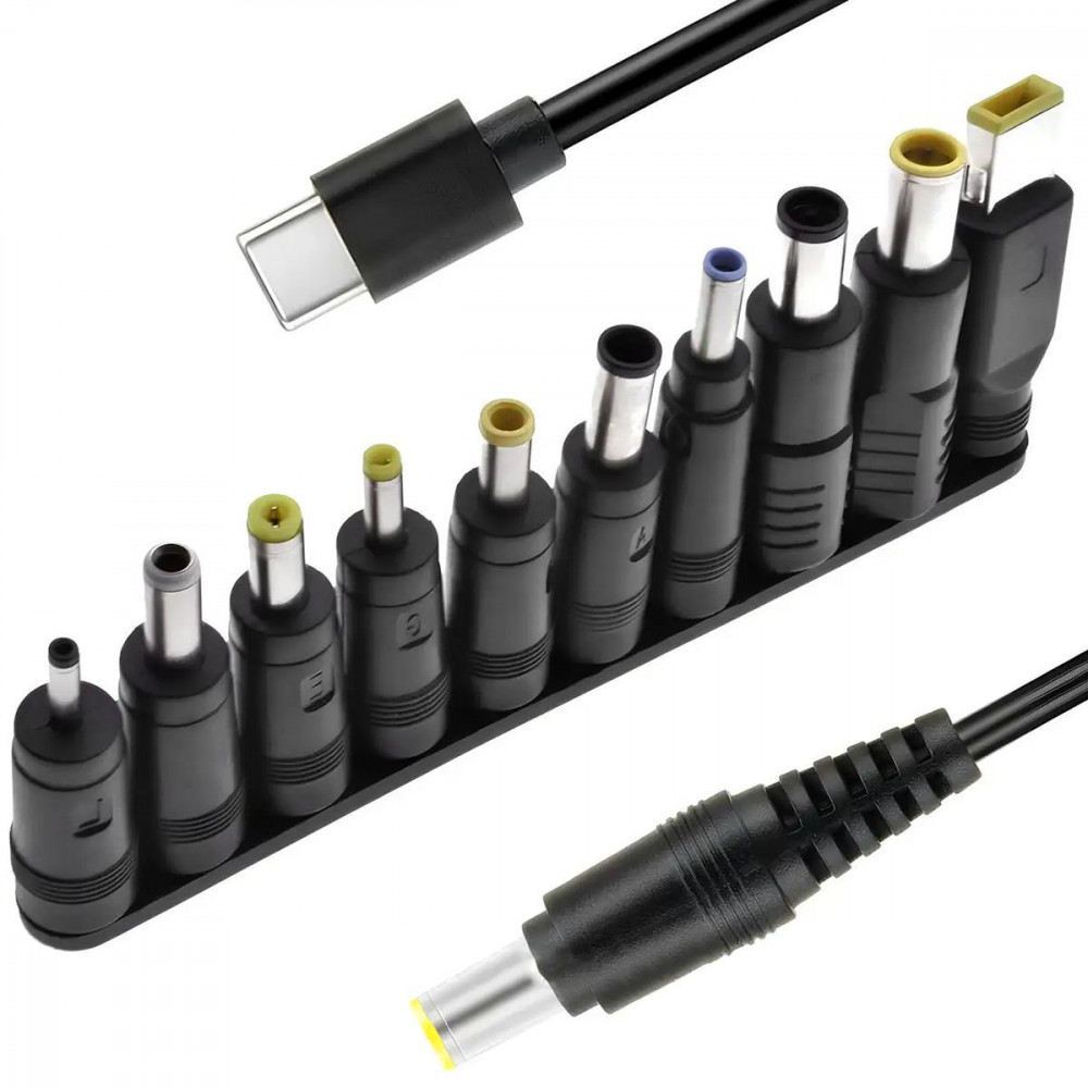Кабель для ноутбука Type-C to DC 10in1 65W — Придбати в Україні - фото 2