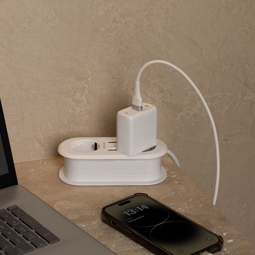 Сетевой фильтр Proove Supercoil 20W (2xAC + Type-C + 2xSB) 1.5m - фото 8