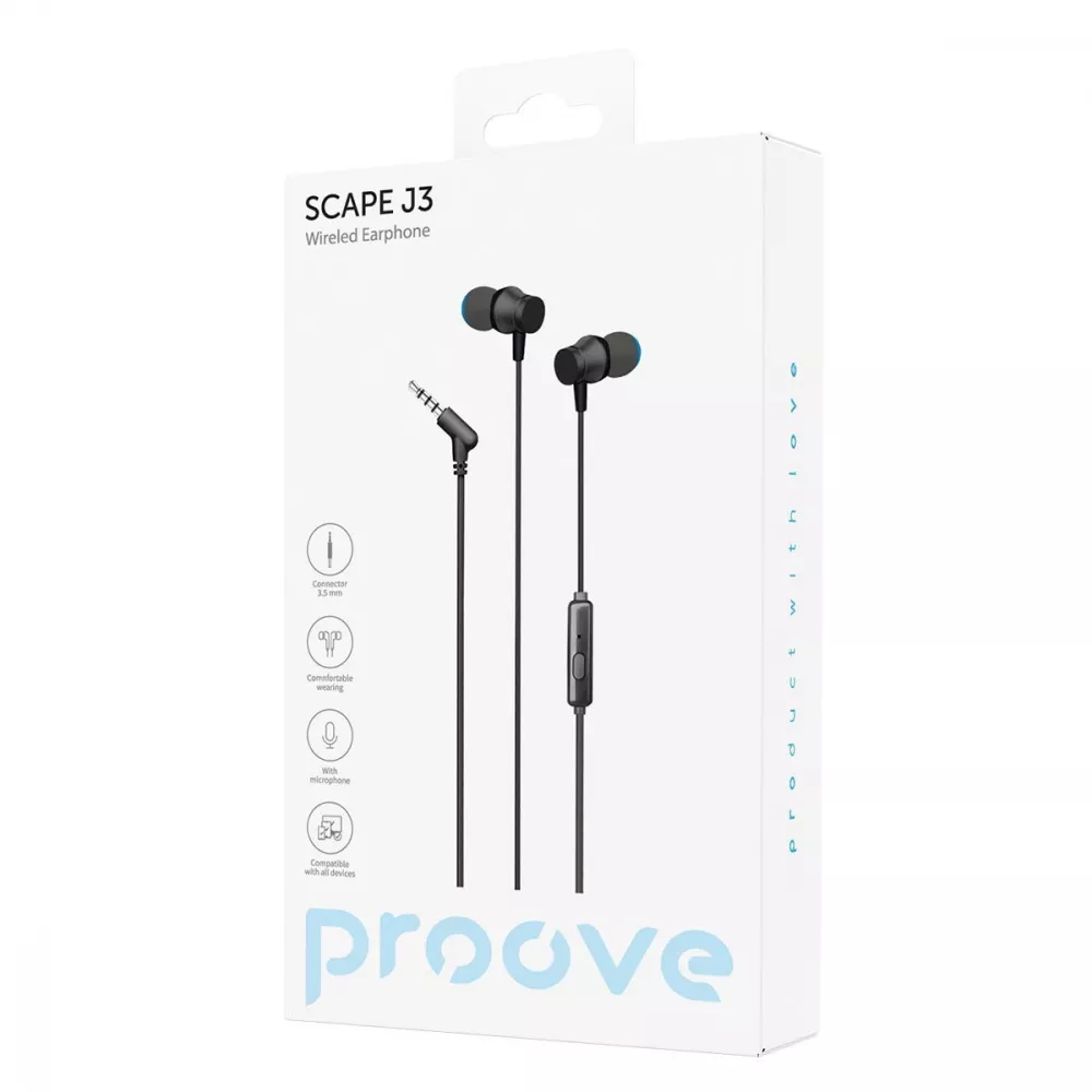 Наушники Proove Scape J3 3.5mm