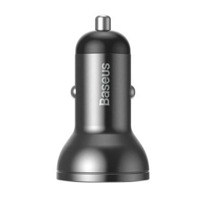 АЗП Baseus Digital Display Dual USB 4.8A Car Charger 24W — Придбати в Україні