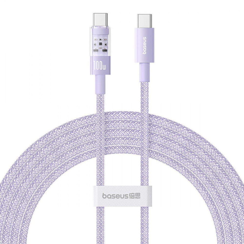 Кабель Baseus Gem Fast-Charging Data Cable Type-C to Type-C 100W 1m — Придбати в Україні - фото 8