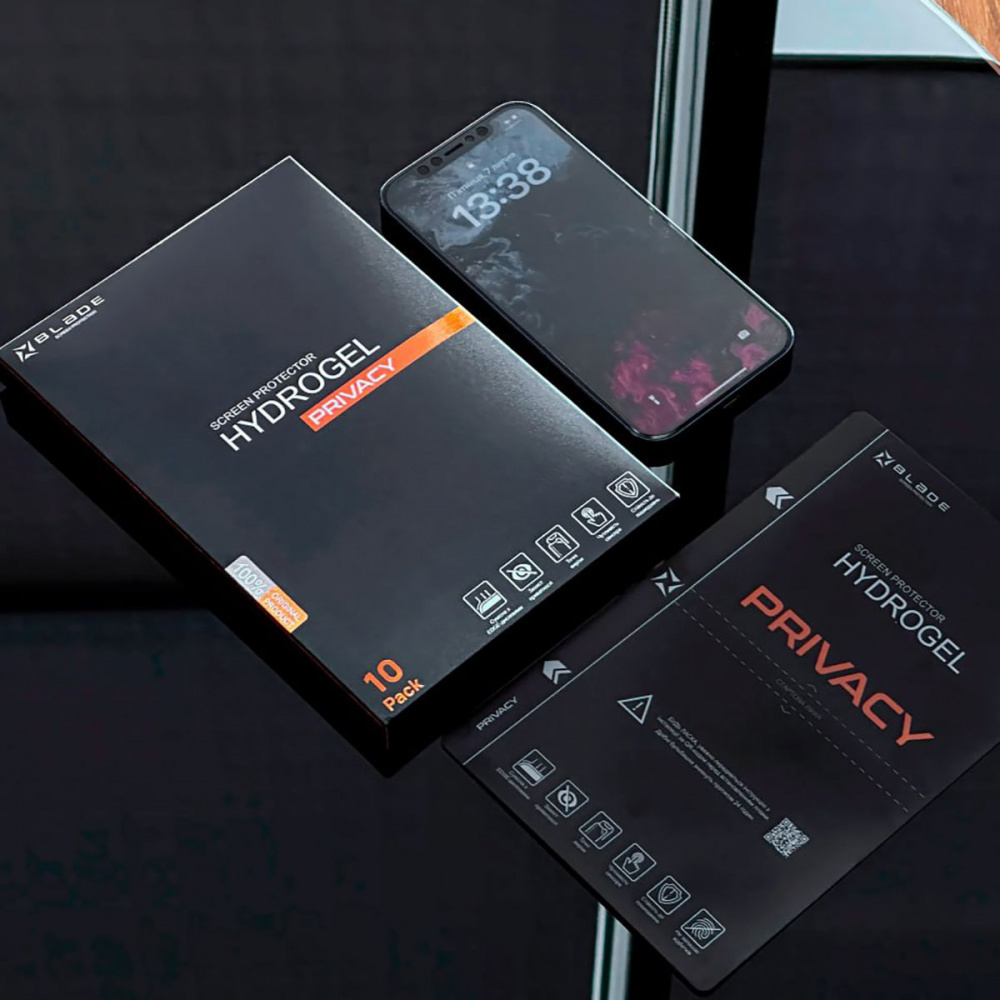 Захисна гідрогелева плівка BLADE Hydrogel Screen Protection PRIVACY — Придбати в Україні - фото 3