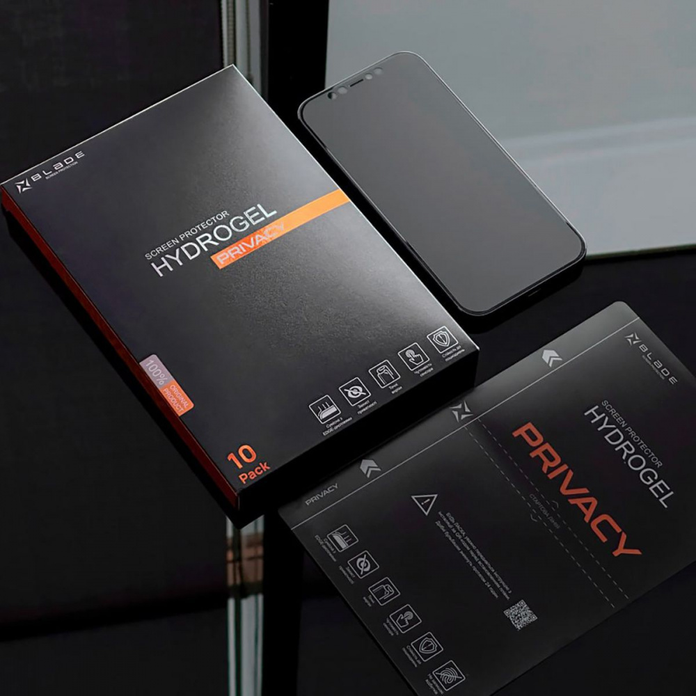 Захисна гідрогелева плівка BLADE Hydrogel Screen Protection PRIVACY — Придбати в Україні - фото 2
