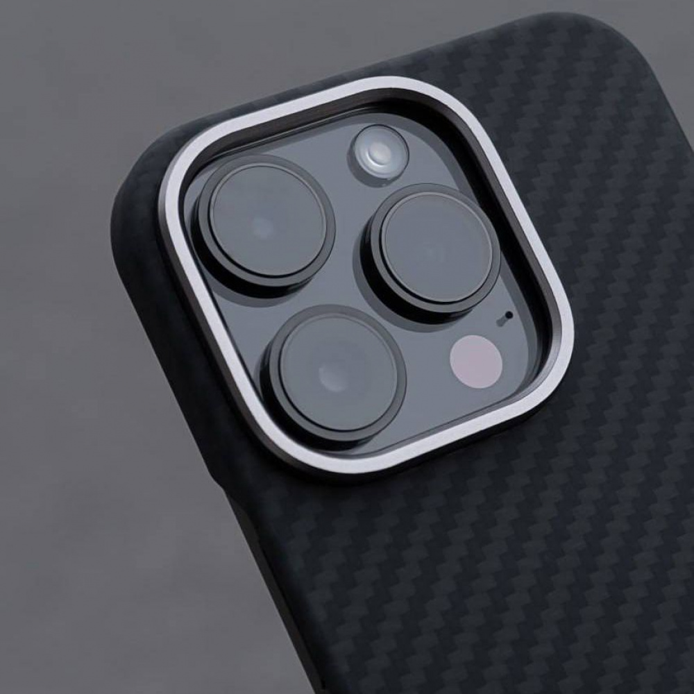 Чехол WAVE Premium Carbon Slim with Magnetic Ring iPhone 13 Pro Max - фото 11