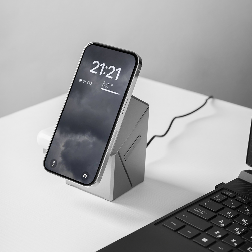 Бездротовий ЗП Proove Iron Hide 3 in 1 Qi2 — Придбати в Україні - фото 11