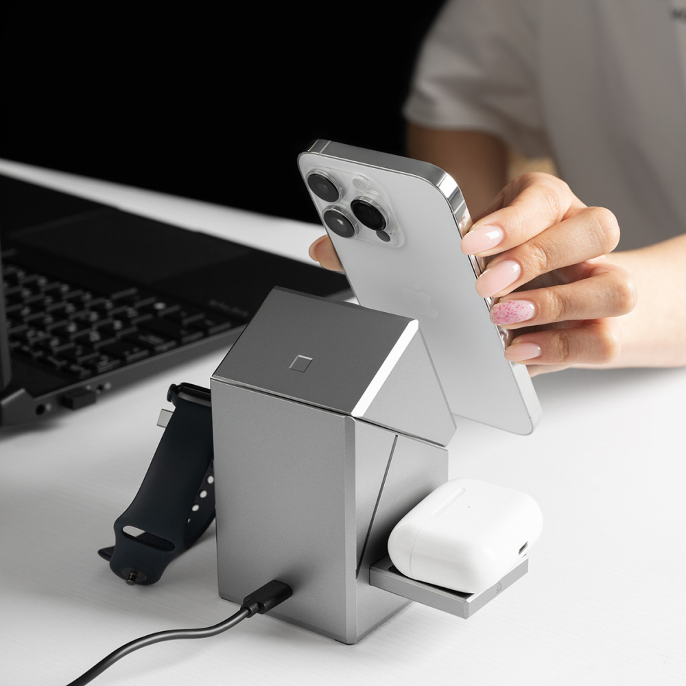 Бездротовий ЗП Proove Iron Hide 3 in 1 Qi2 — Придбати в Україні - фото 8