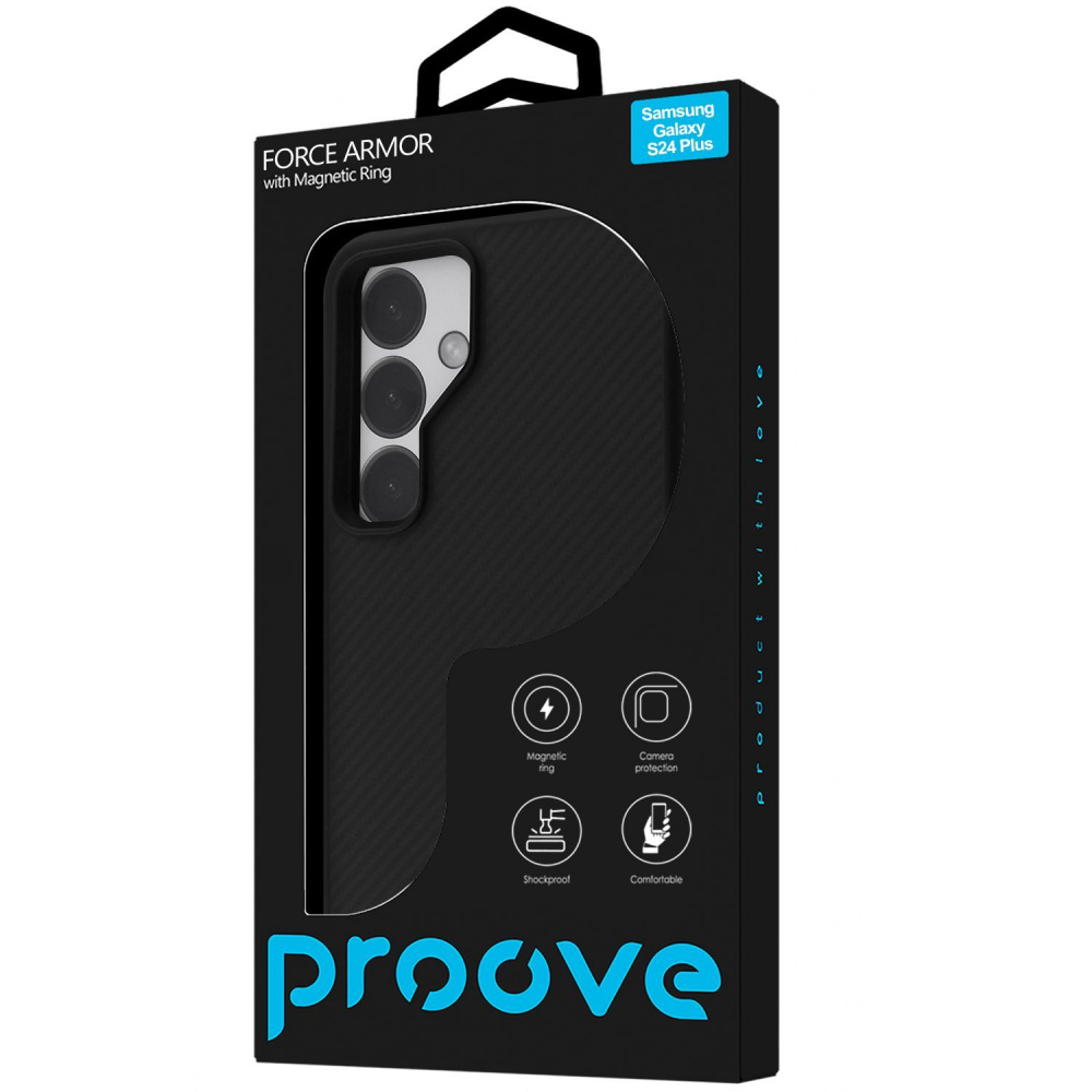 Чохол Proove Force Armor Case with Magnetic Ring Samsung Galaxy S24 Plus/S25 Plus — Придбати в Україні - фото 1