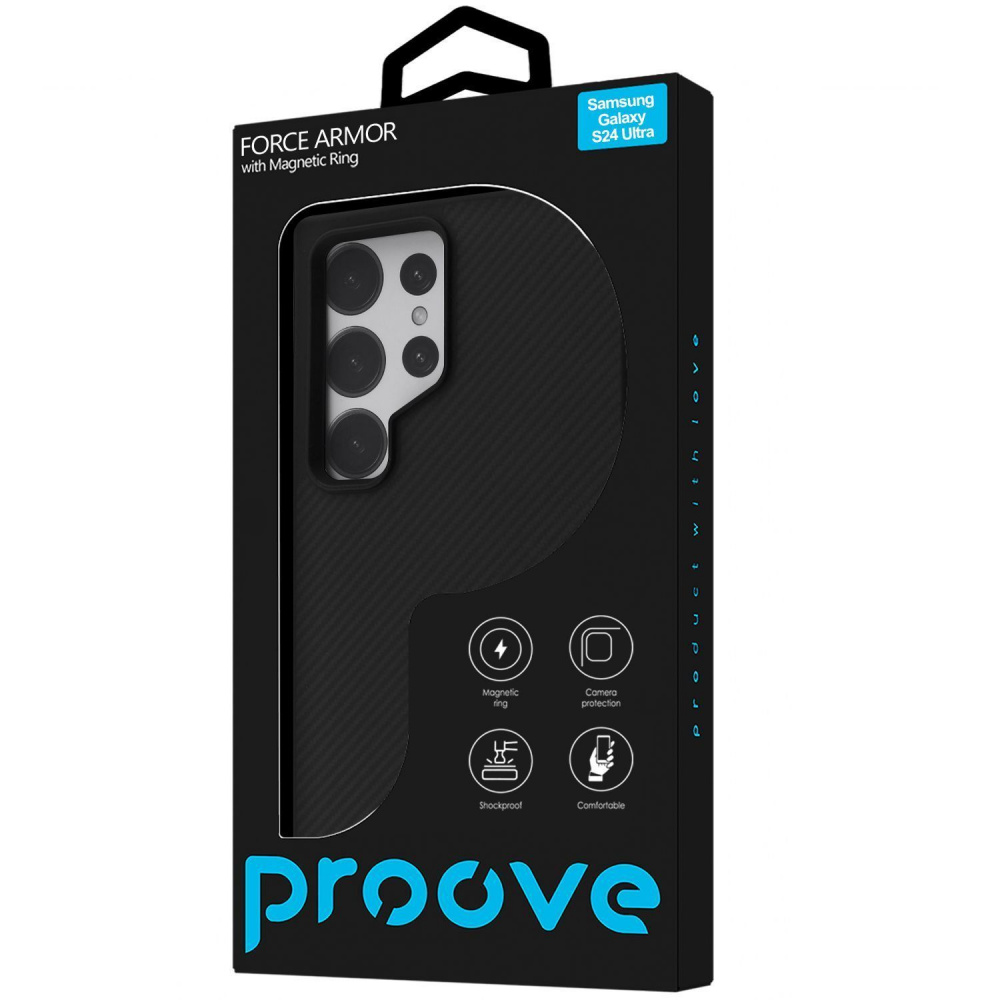 Чохол Proove Force Armor Case with Magnetic Ring Samsung Galaxy S24 Ultra — Придбати в Україні - фото 1