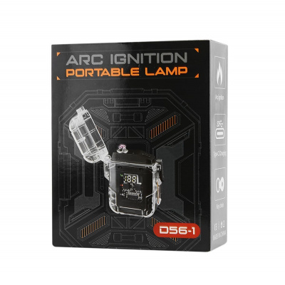 Акумуляторний LED ліхтарик D56-1 з запальничкою — Придбати в Україні