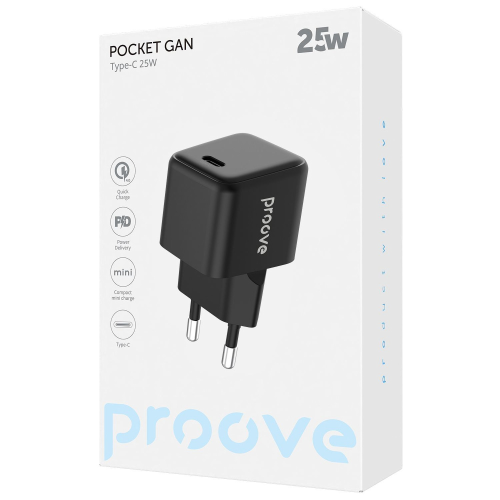 МЗП Proove Pocket GaN 25W (Type-C) — Придбати в Україні - фото 1