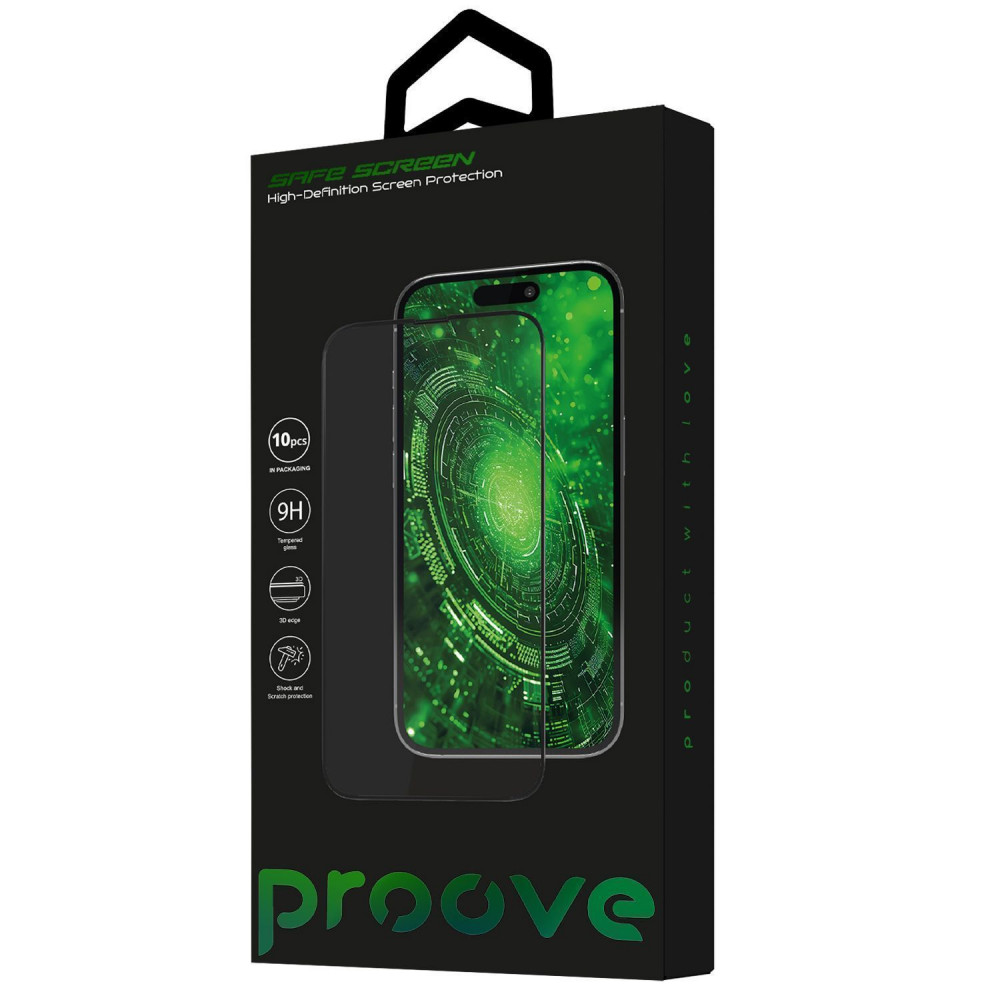 Захисне скло Proove Safe Screen iPhone Xs Max/11 Pro Max (10 pcs) — Придбати в Україні - фото 1