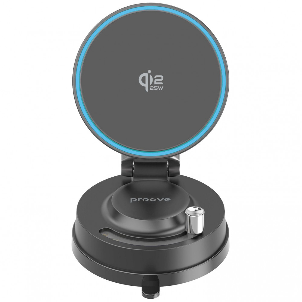 Автомобільний тримач з Бездротовим ЗП Proove JetLock Qi2.2 25W — Придбати в Україні - фото 2