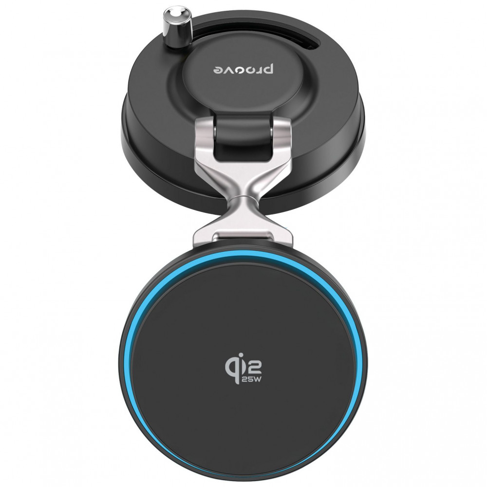 Автомобільний тримач з Бездротовим ЗП Proove JetLock Qi2.2 25W — Придбати в Україні - фото 4