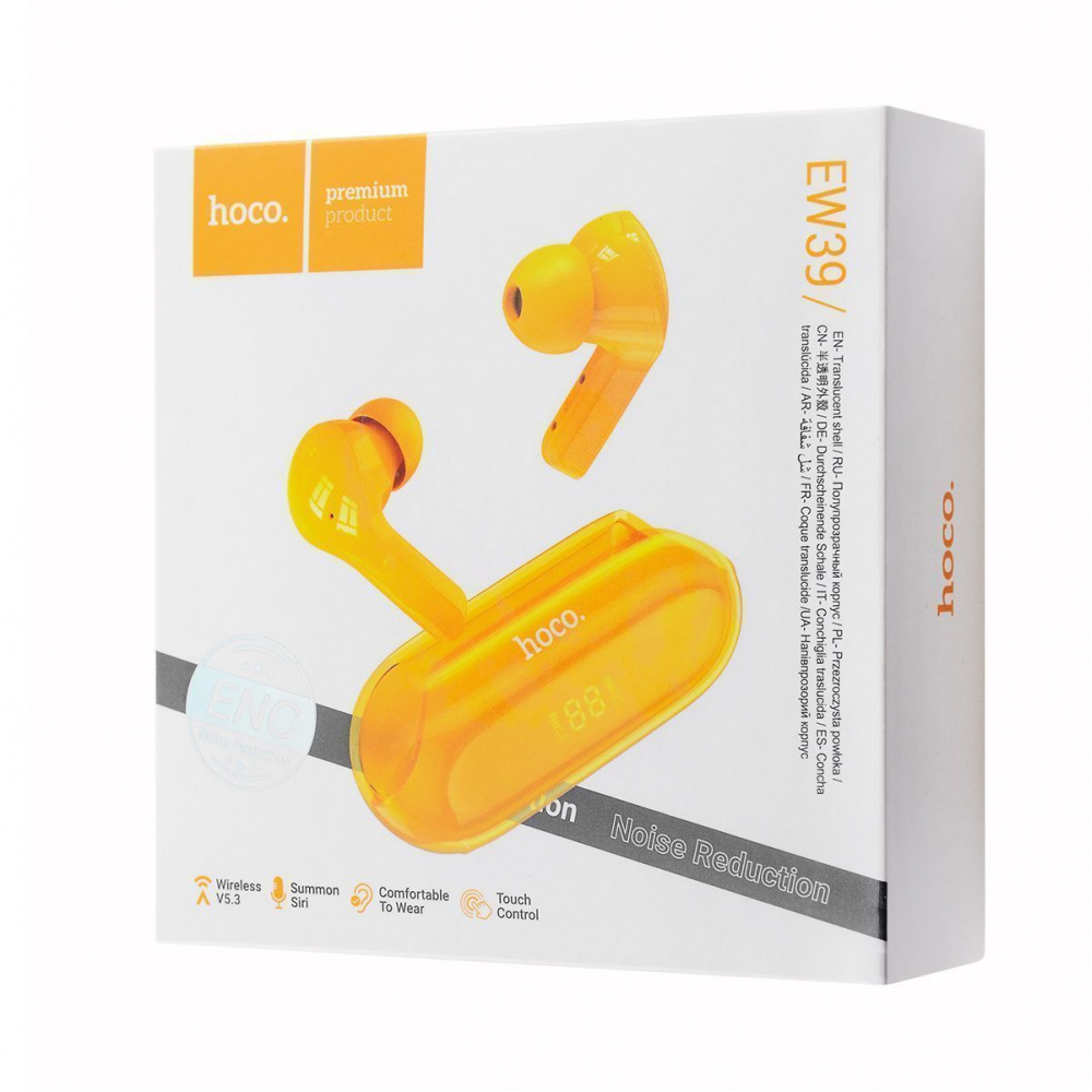 Бездротові навушники Hoco EW39 Bright TWS — Придбати в Україні - фото 1