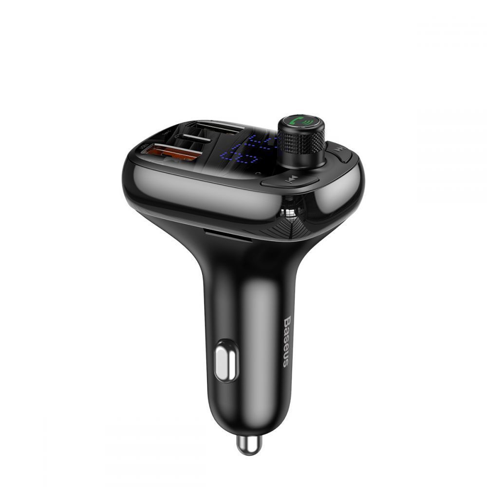 АЗП Baseus FM Launcher S-13 36W (PD+QC3.0) Type-C+2USB — Придбати в Україні