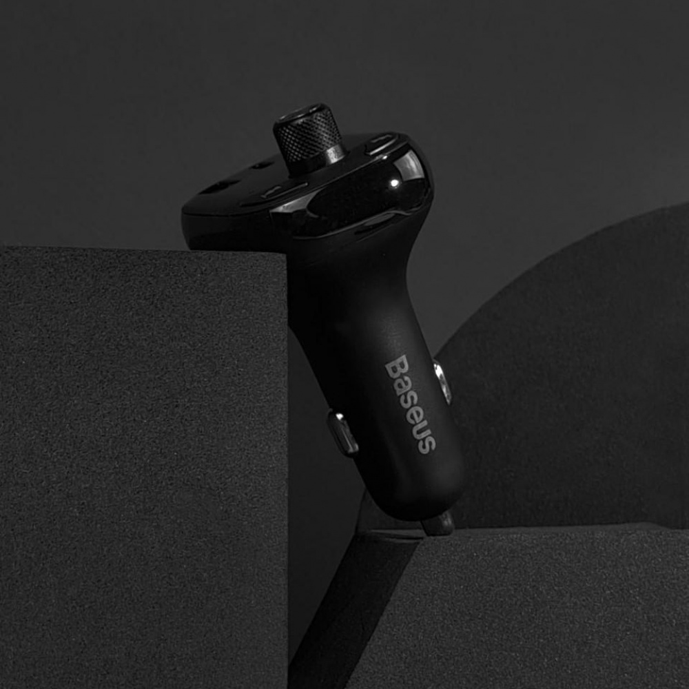 АЗП Baseus FM Launcher S-13 36W (PD+QC3.0) Type-C+2USB — Придбати в Україні - фото 2