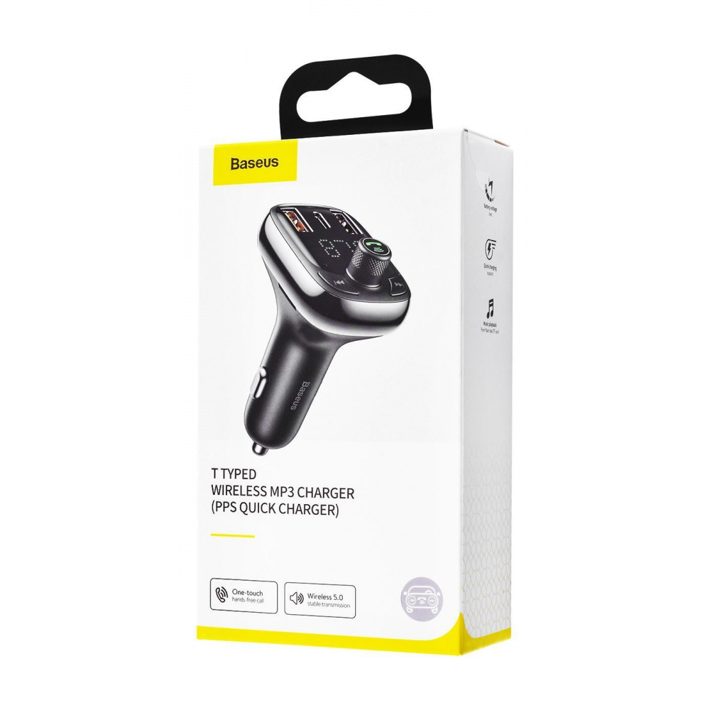 АЗП Baseus FM Launcher S-13 36W (PD+QC3.0) Type-C+2USB — Придбати в Україні - фото 1