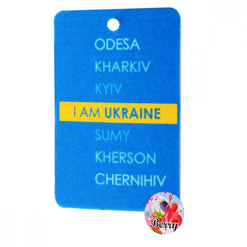 Car Air Freshener UA I Am Ukraine - фото 8