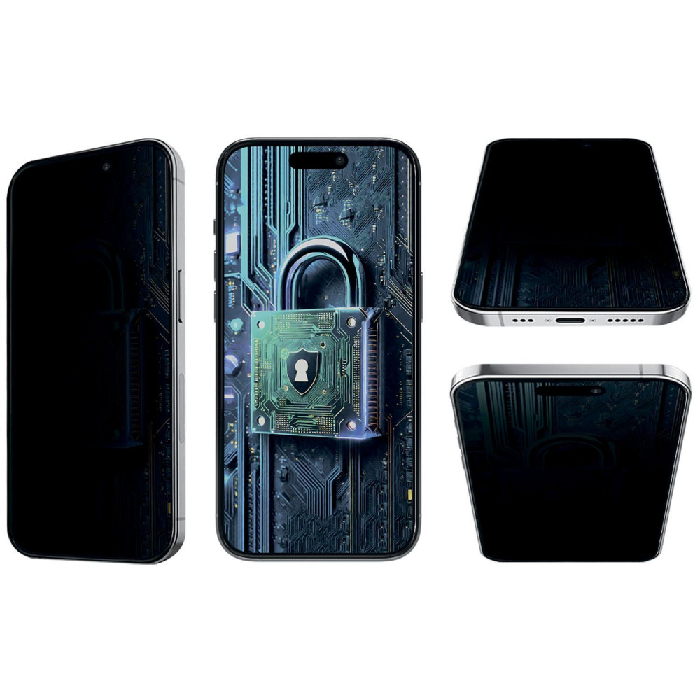 Защитное стекло Proove Privacy 360 iPhone 17 Pro Max black (PGP360I17PM1) Черный на картинке №6