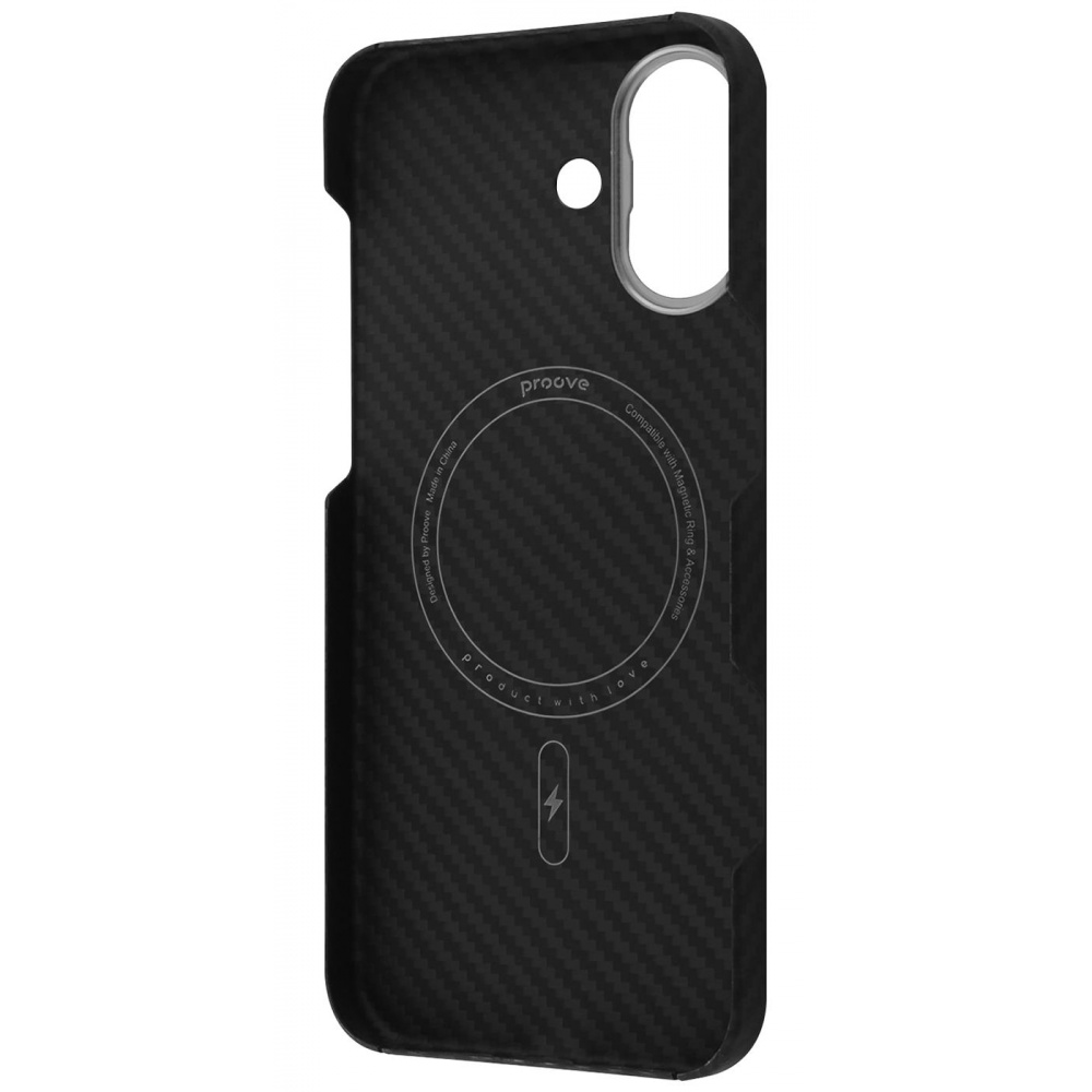 Чехол Proove Carbon Slim with Magnetic Ring iPhone 17 - фото 2