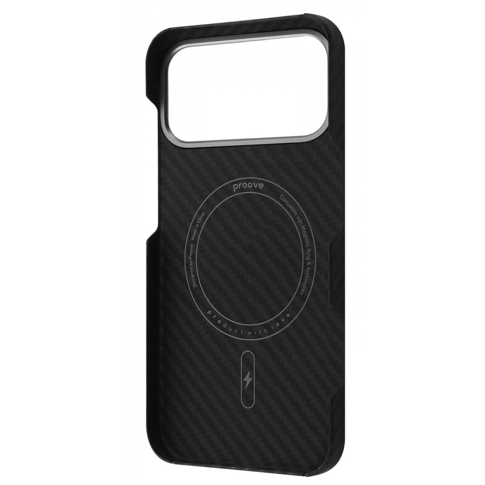Чехол Proove Carbon Slim with Magnetic Ring iPhone 17 Pro - фото 2