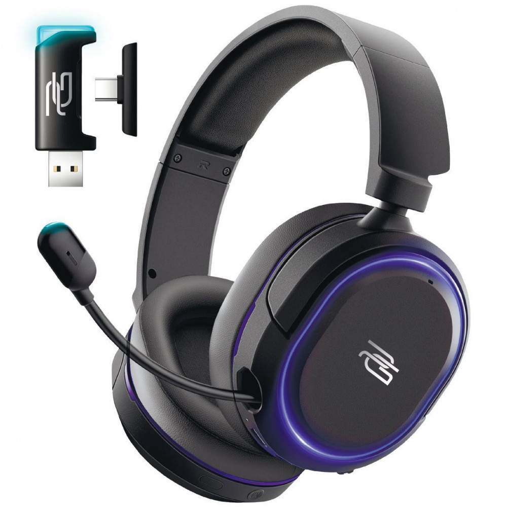 Бездротова ігрова гарнітура Proove Gaming Rapture (APP) black на малюнкі №1