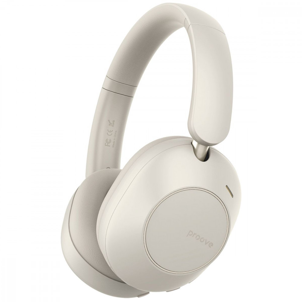 Бездротові навушники Proove Silence 3D with ANC beige (HPSL00020007) Бежевий на малюнкі №1