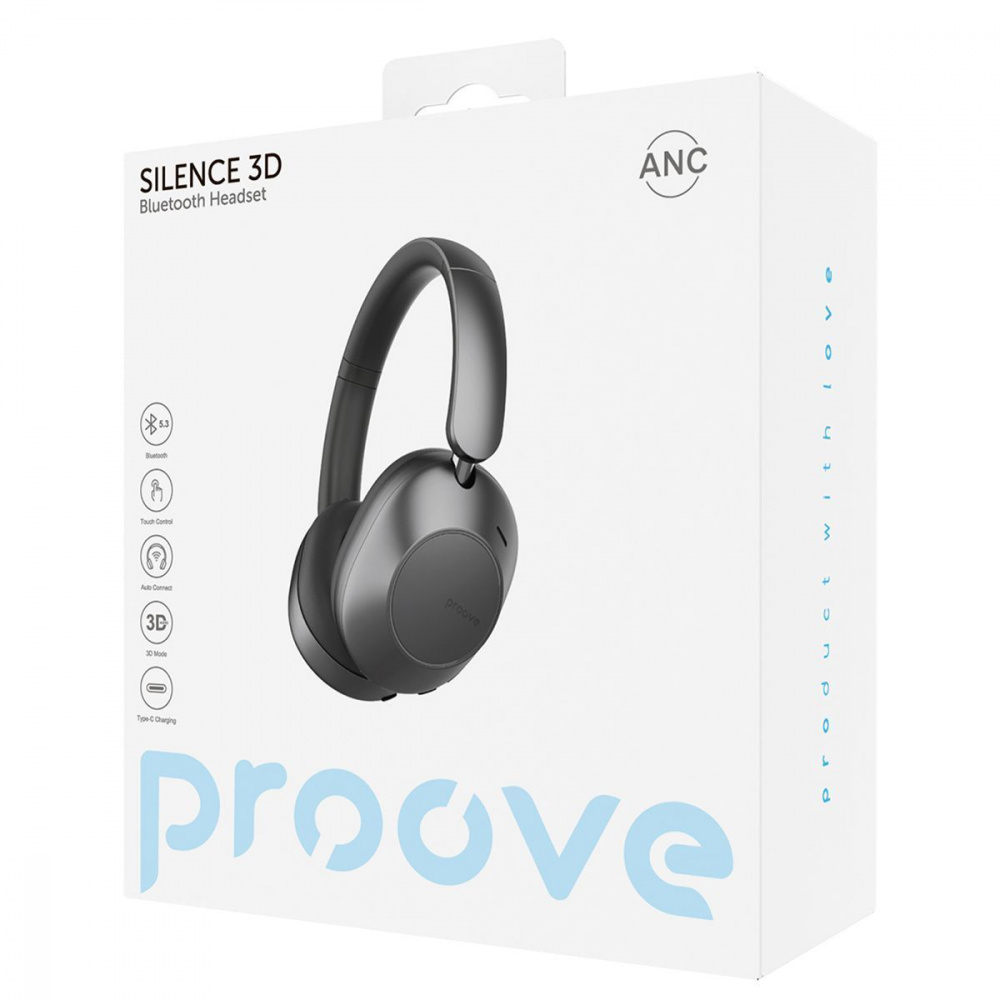 Бездротові навушники Proove Silence 3D with ANC — Придбати в Україні - фото 1