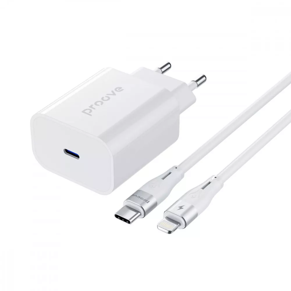 МЗП Proove Rapid 20W (Type-C) + Кабель Type-C to Lightning 54677